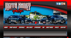 Desktop Screenshot of keithhaneyracing.com