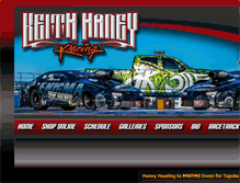 Tablet Screenshot of keithhaneyracing.com